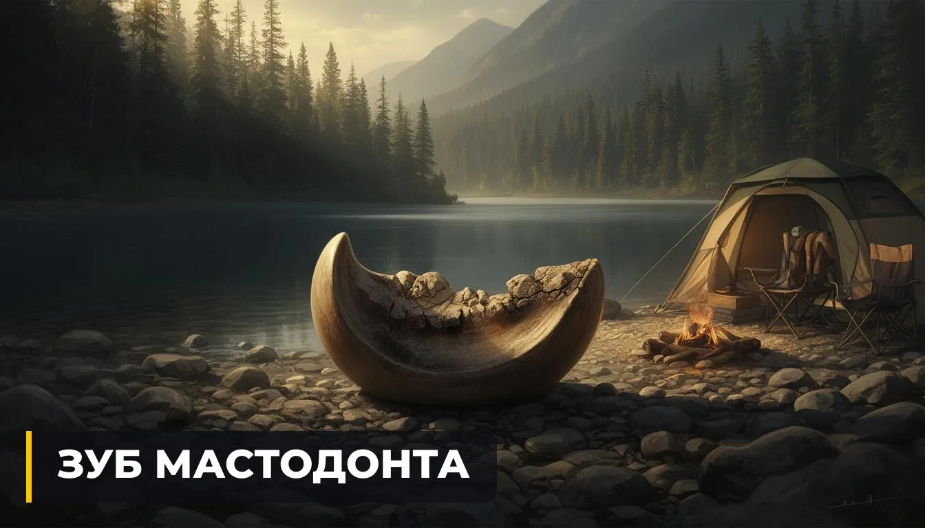 🇨🇦 КУСОК «ШЛЁПАНЦА» ОКАЗАЛСЯ ЗУБОМ ВОЗРАСТОМ ДО 125 ТЫСЯЧ ЛЕТ