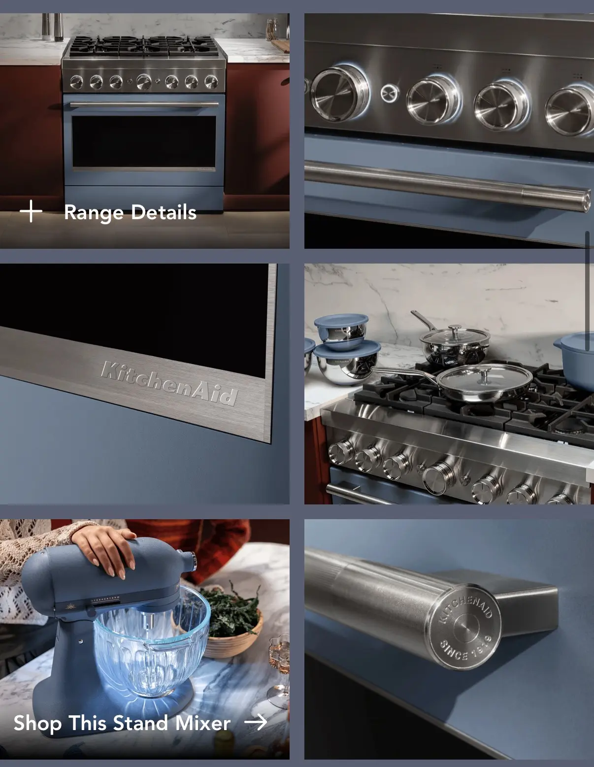 Kitchenaid дропнул новую дизайн-серию Luminaire.
