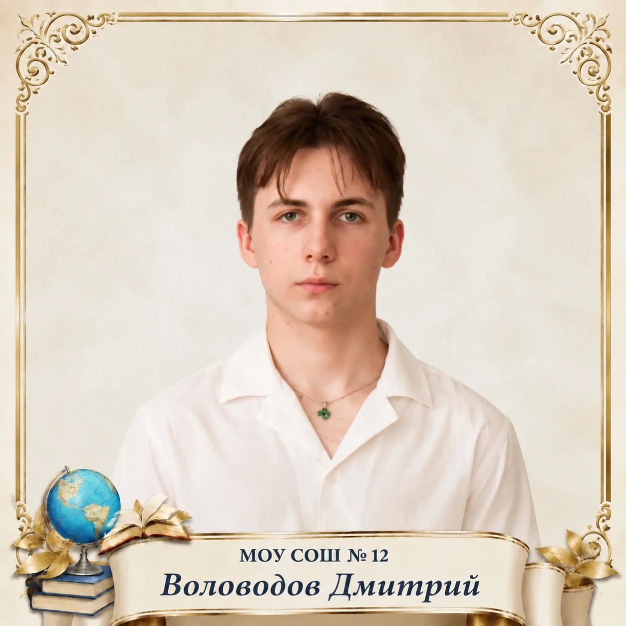 Воловодов Дмитрий получил пятёрку на ЕГЭ по базовой математике! 
Это высокий  результат, который ста