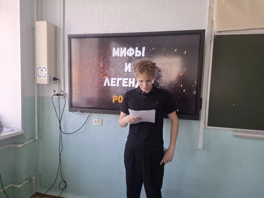 🎬 Видеоролик 8-х классов: легенды и мифы малочисленных народов  По инициативе советника ученики 8-х 