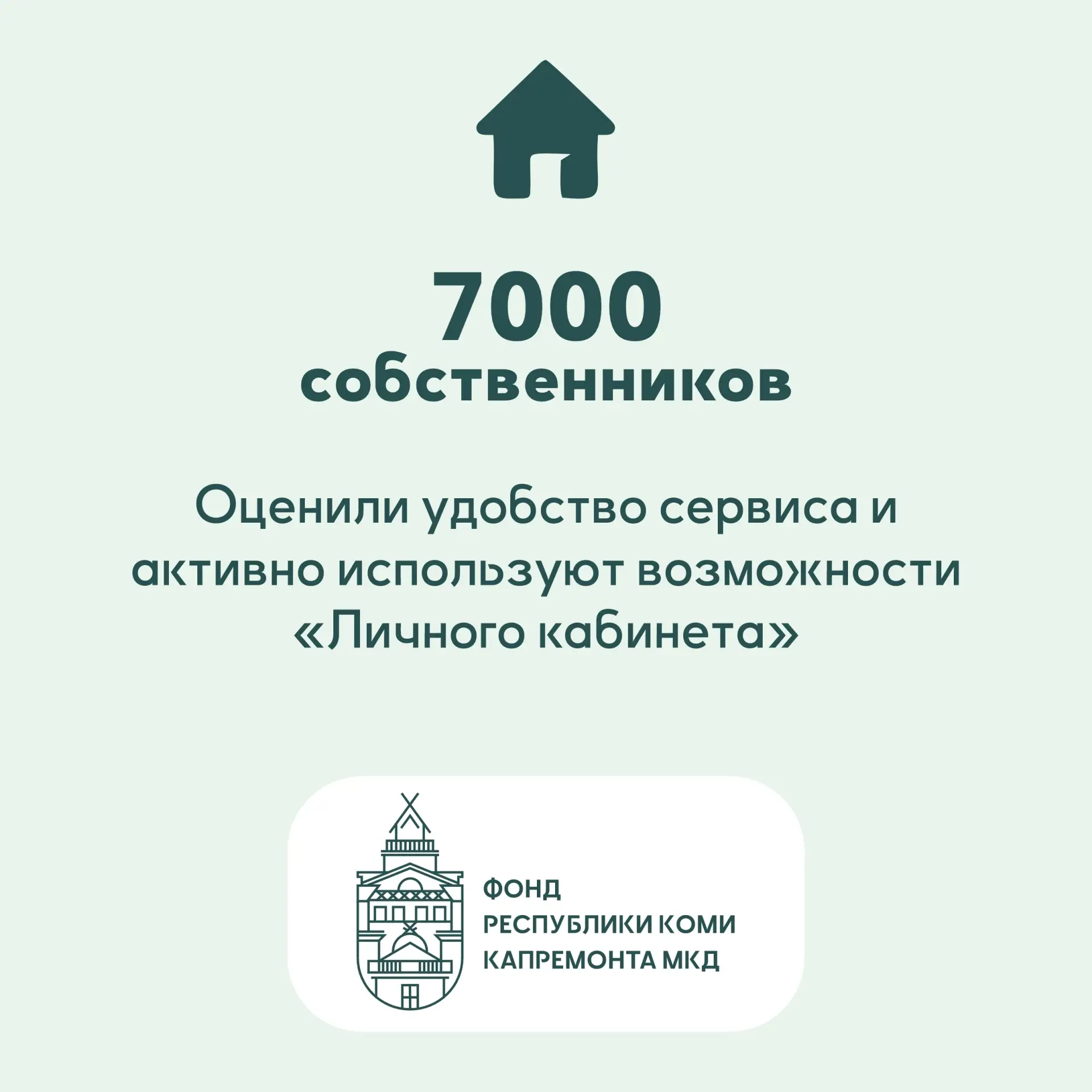 В СЕРВИСЕ «ЛИЧНЫЙ КАБИНЕТ» ЗАРЕГИСТРИРОВАЛИСЬ УЖЕ БОЛЕЕ 7000 ПОЛЬЗОВАТЕЛЕЙ! ⭐ 

В интернет-сервисе «
