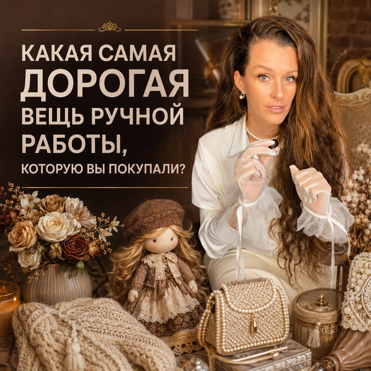 Делитесь какая самая дорогая вещь ручной работы, которую вы покупали?