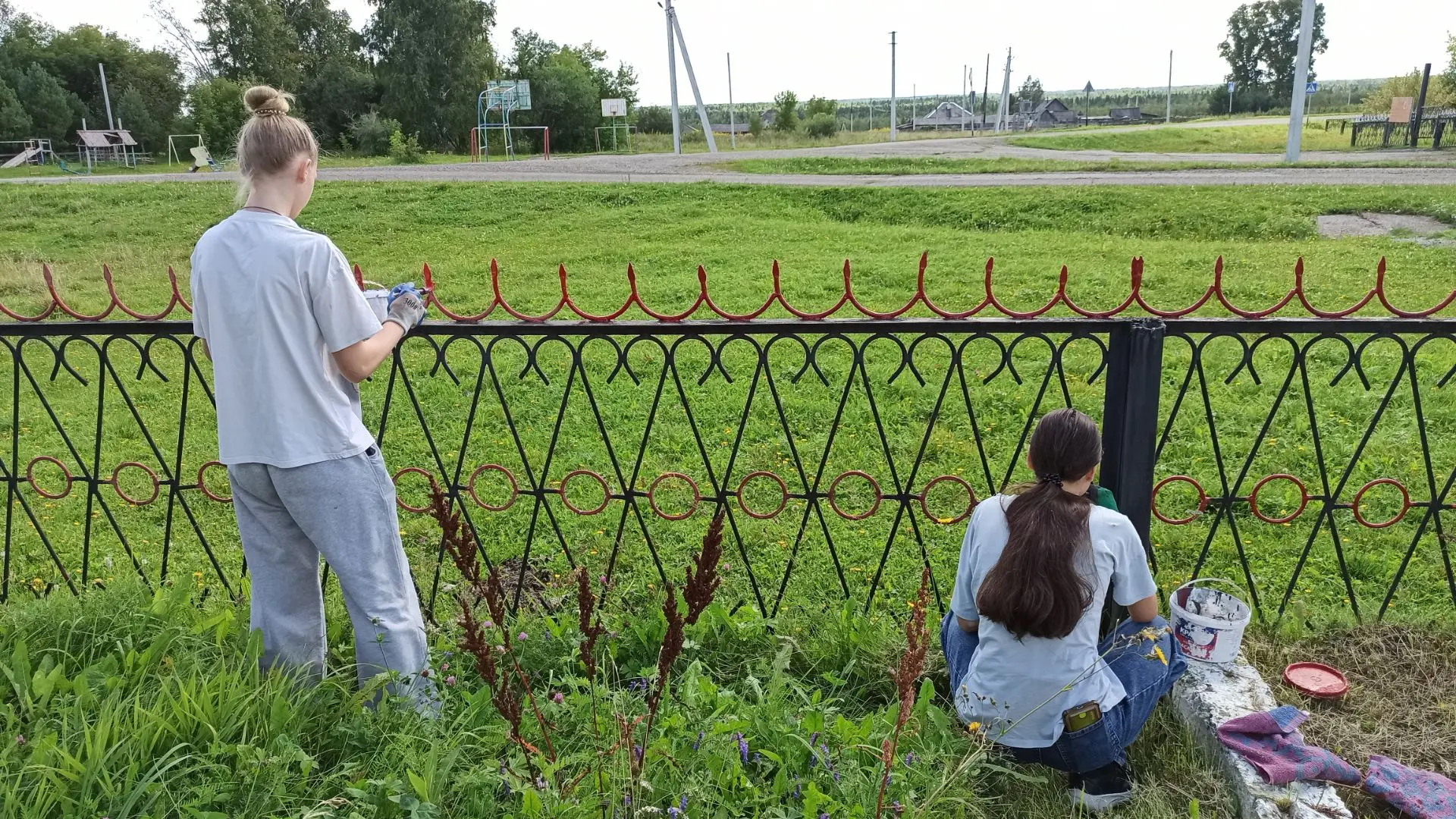 ✅ С  10 по 21 августа на базе Дома культуры  работал третий трудовой отряд по программе...