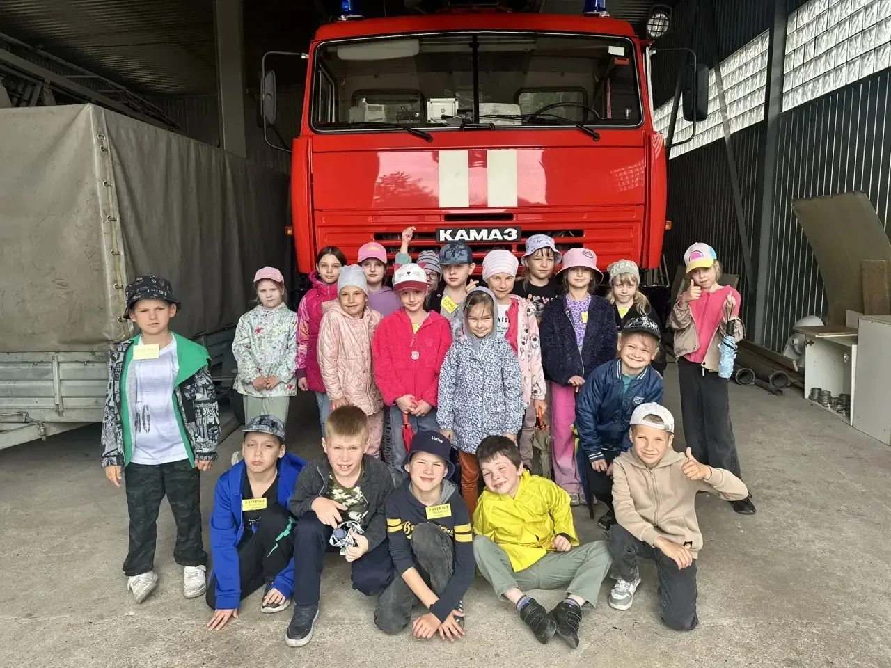 🚒 Герои рядом: экскурсия в пожарную часть №58!