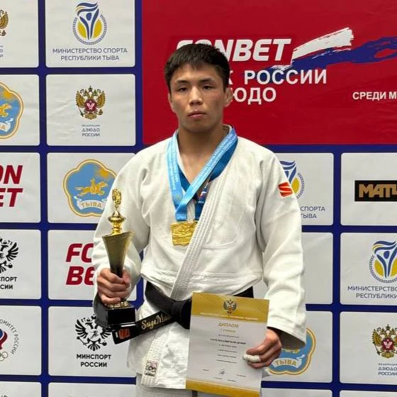 ⚡️Кан-Демир Суге-Маадыр стал победителем Кубка России по дзюдо. 

В СКЦ «Победа» завершился первый д