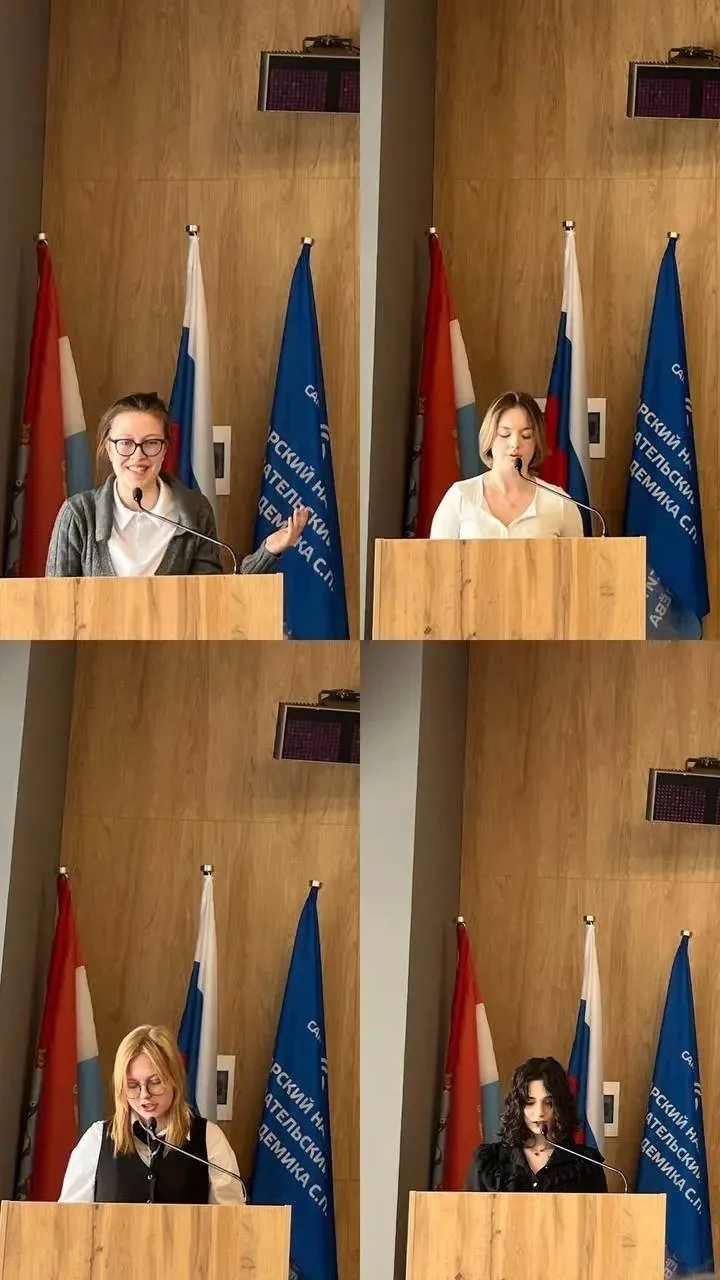 📣Вчера, 25-го февраля, ученицы 7-х и 9-х классов посетили "Международный день родного языка", органи