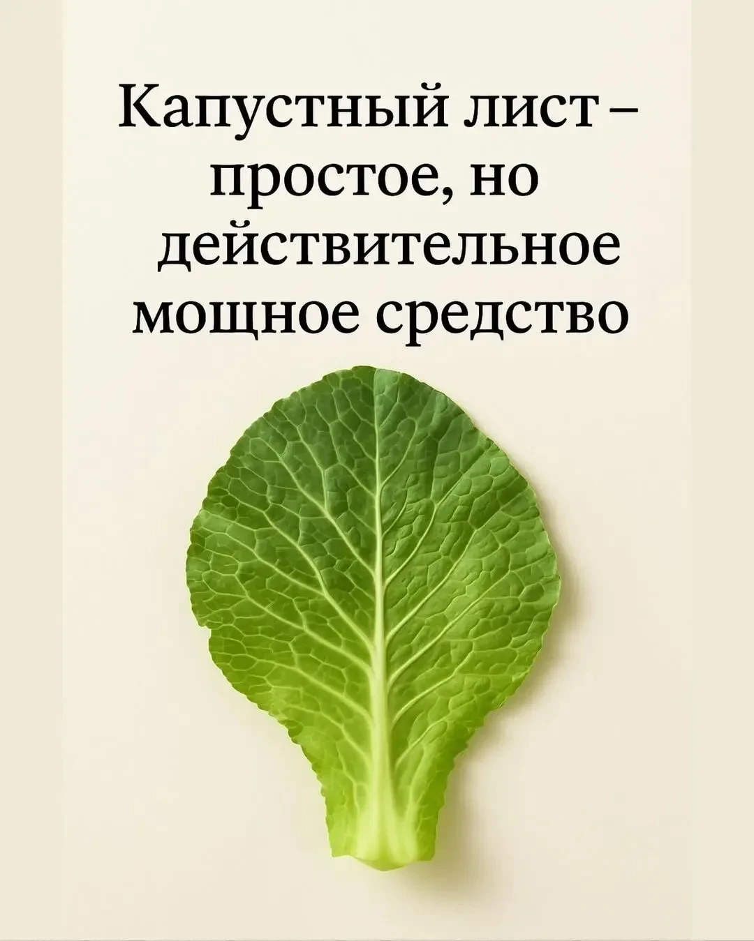 🥬 КАПУСТНЫЙ ЛИСТ С МЁДОМ ПРИ КАШЛЕ И ПРОСТУДЕ 🍯