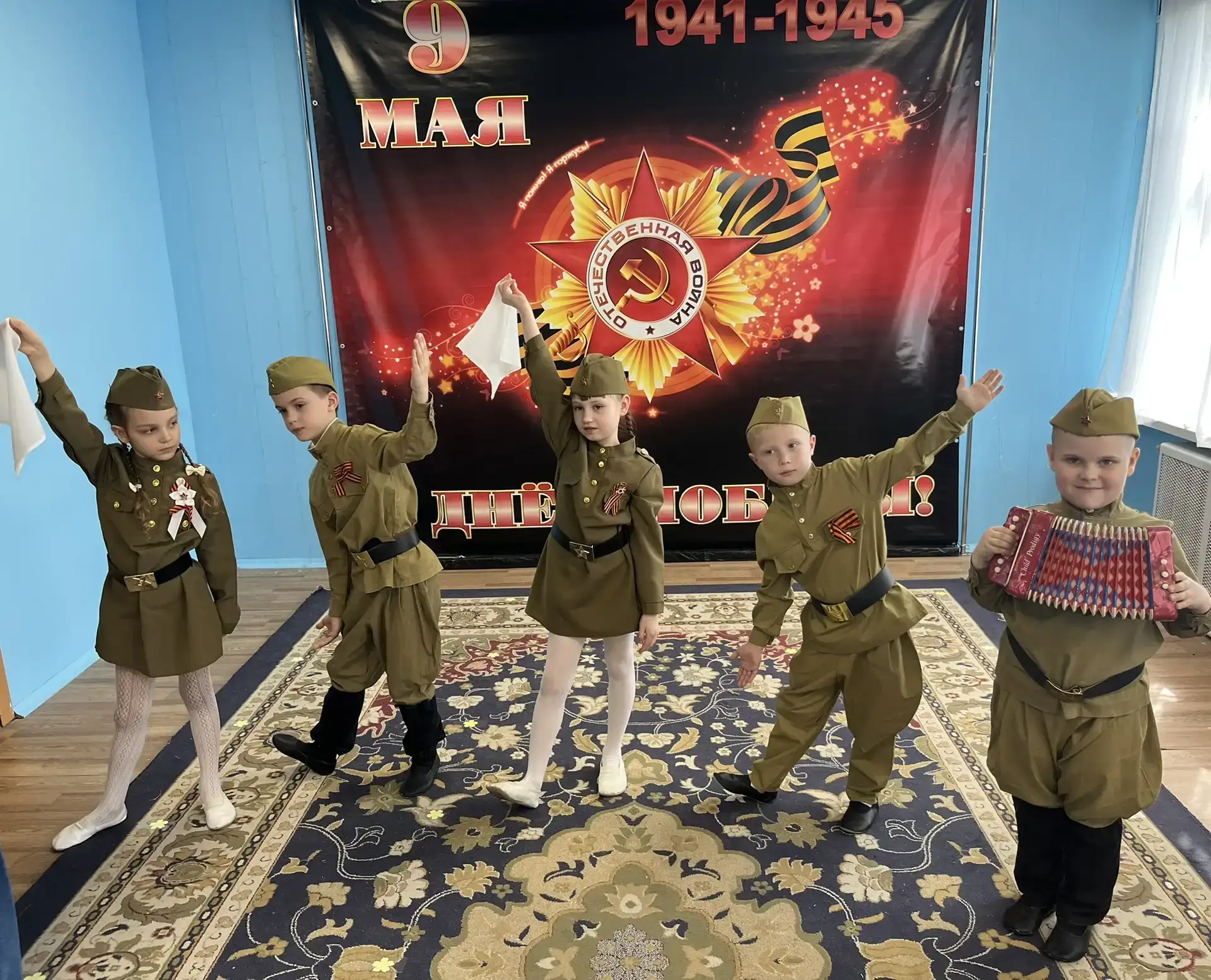 В рамках реализации проекта «Предшкола: стандарт детского сада» на тематической неделе «Моя Россия» 