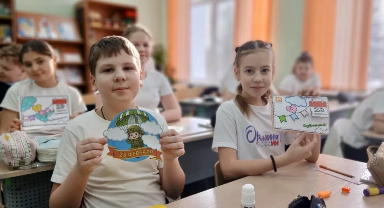 💌Письмо Герою🎖  💥Сегодня наших орлят-четвероклассников с классным руководителем Ольгой Анатольевной 