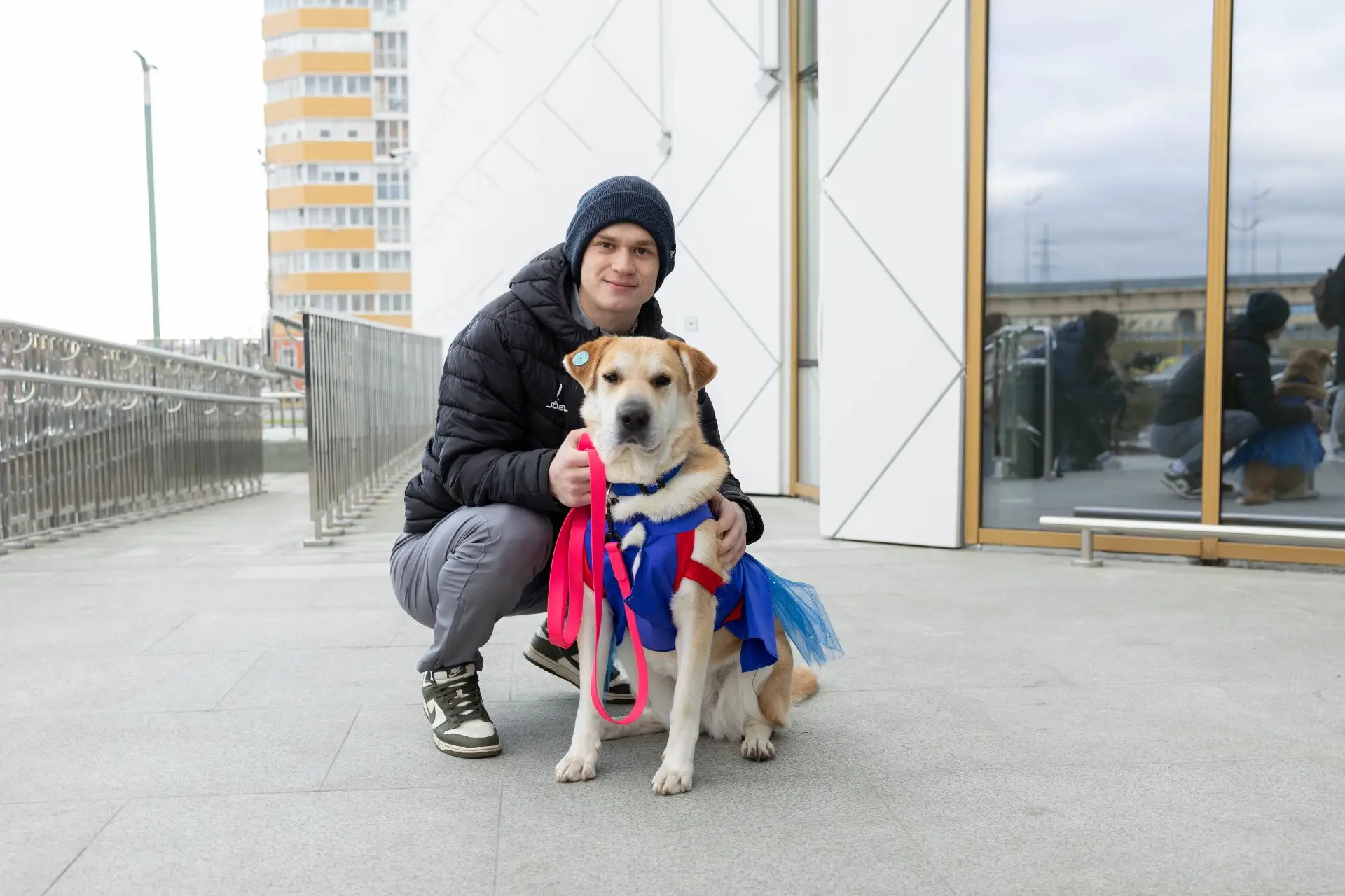 🐶 Сегодня на «Факел-Арену» приезжали ребята из приюта "Полярная лапа"