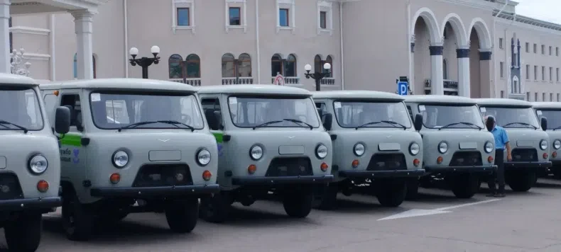 🚑 Медорганизации Бурятии получили 26 новых автомобилей