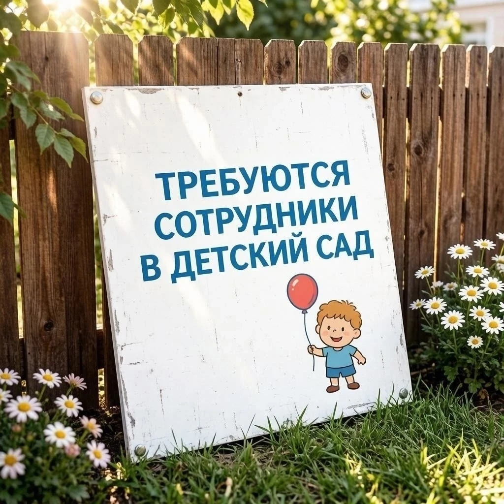 В Наш детский сад требуются сотрудники!

 Приглашаем в нашу дружную команду: 
 ✅ Воспитателя 
 ✅ Учи