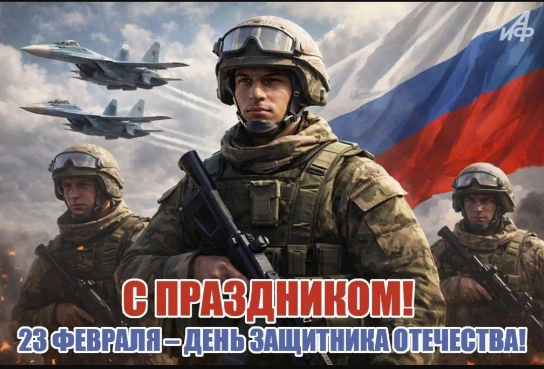 С Днём защитника Отечества, друзья! 🥷