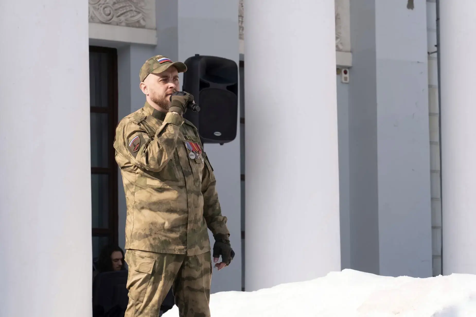 АКЦИЯ КО ДНЮ ВОССОЕДИНЕНИЯ КРЫМА С РОССИЕЙ   🇷🇺 Более 300 человек объединились на масштабной патриот