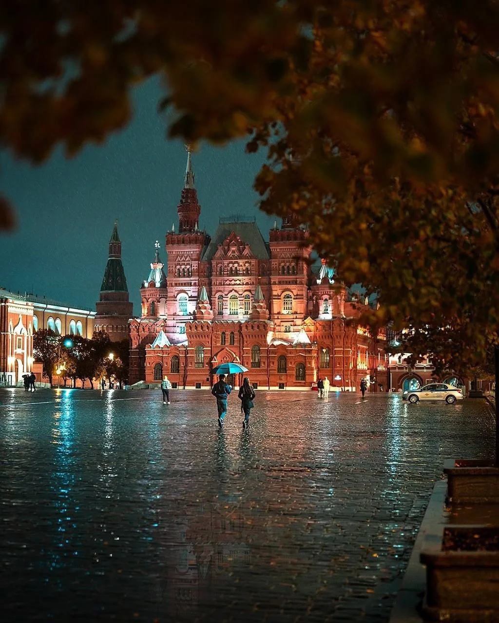 Вечерняя Москва ☔️