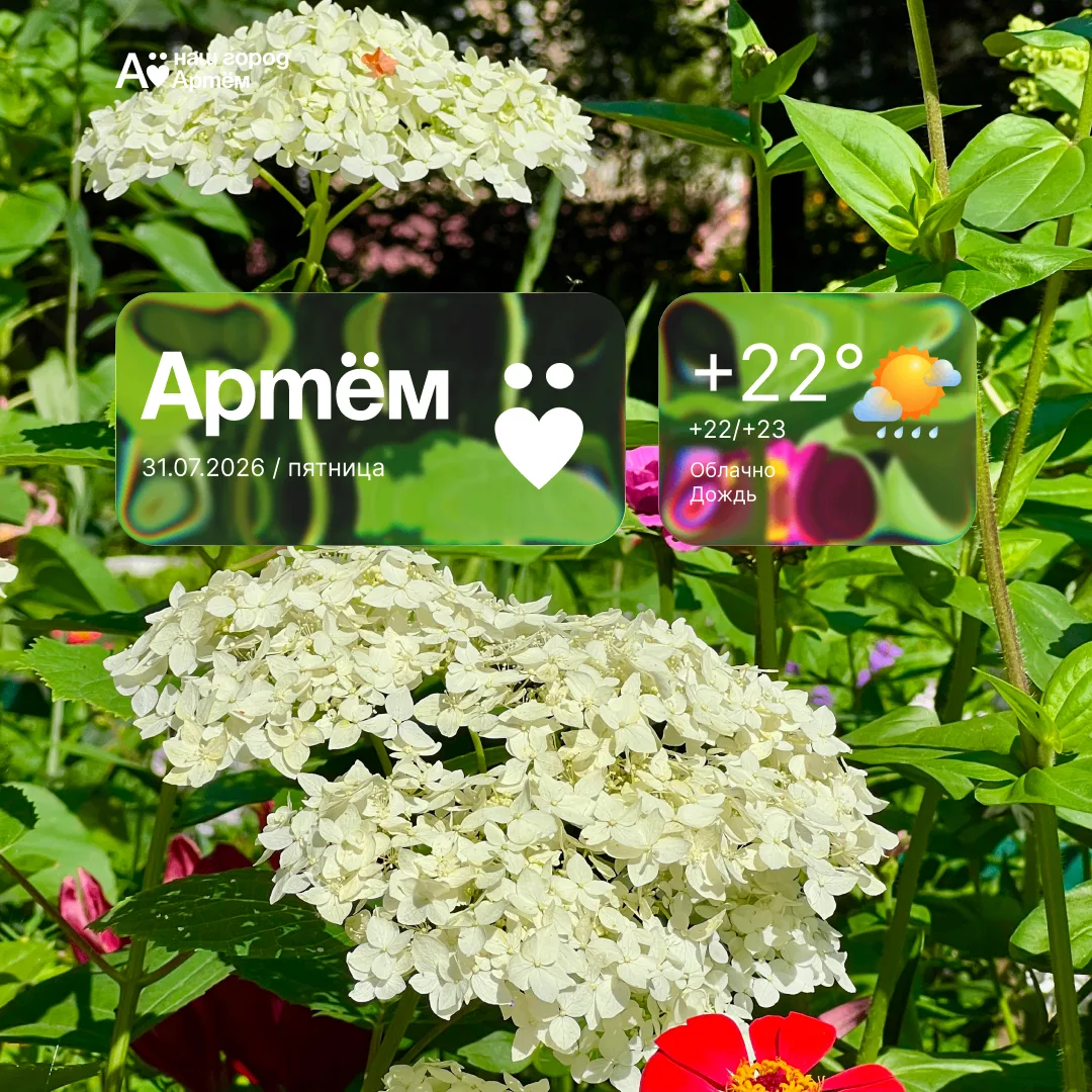Доброе утро, Артём!

🌧Сегодня, 31 июля, в Артёме облачно, дождь. Температура воздуха от 22 до 23 гр