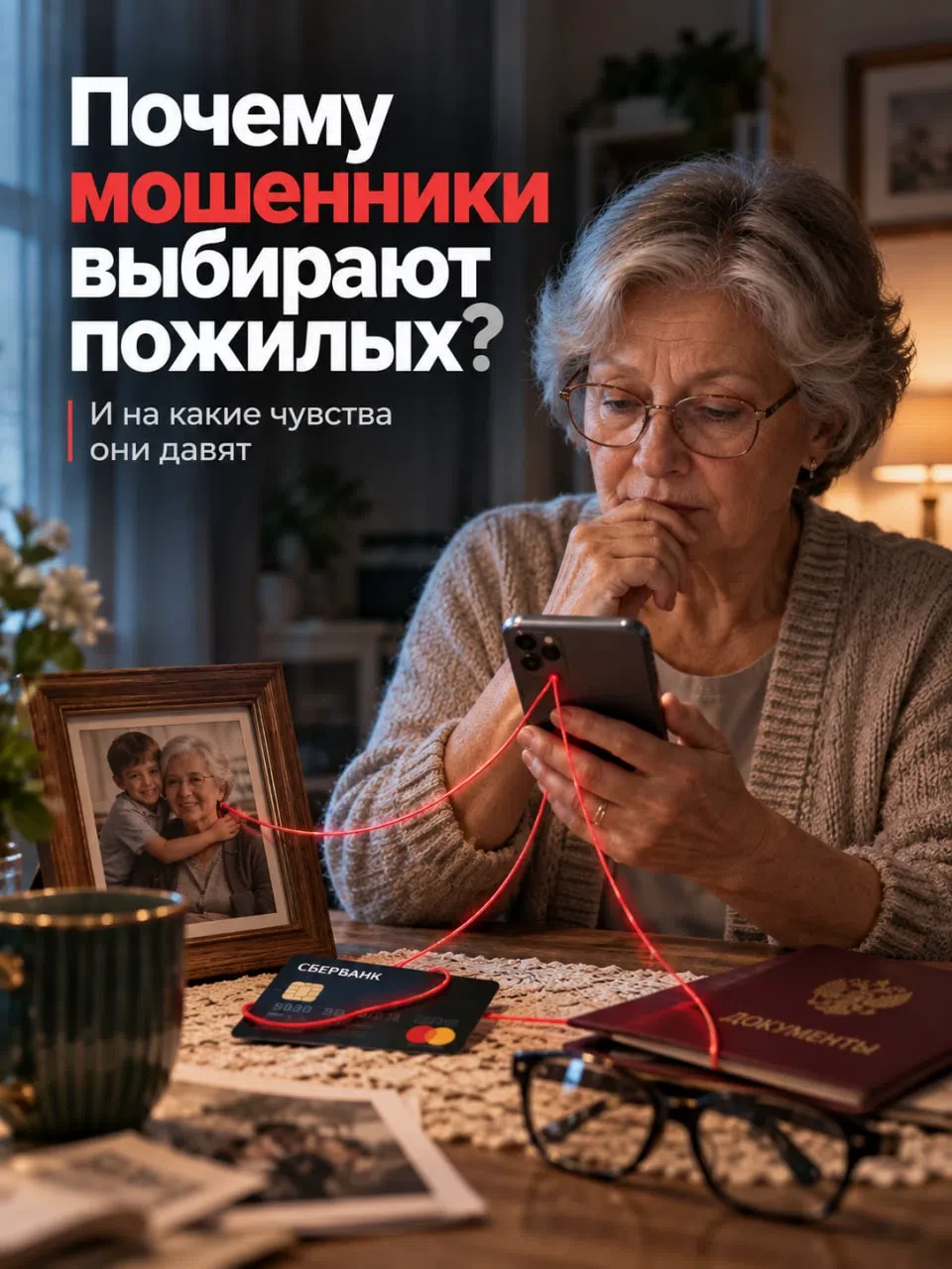 Почему мошенники особенно часто звонят пожилым? 📱