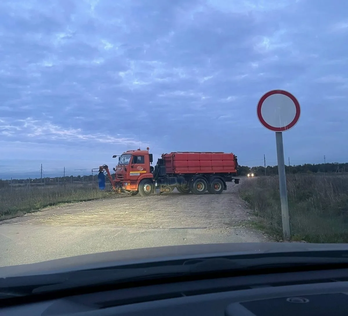 Во Владимире перекрыли съезды к заправке