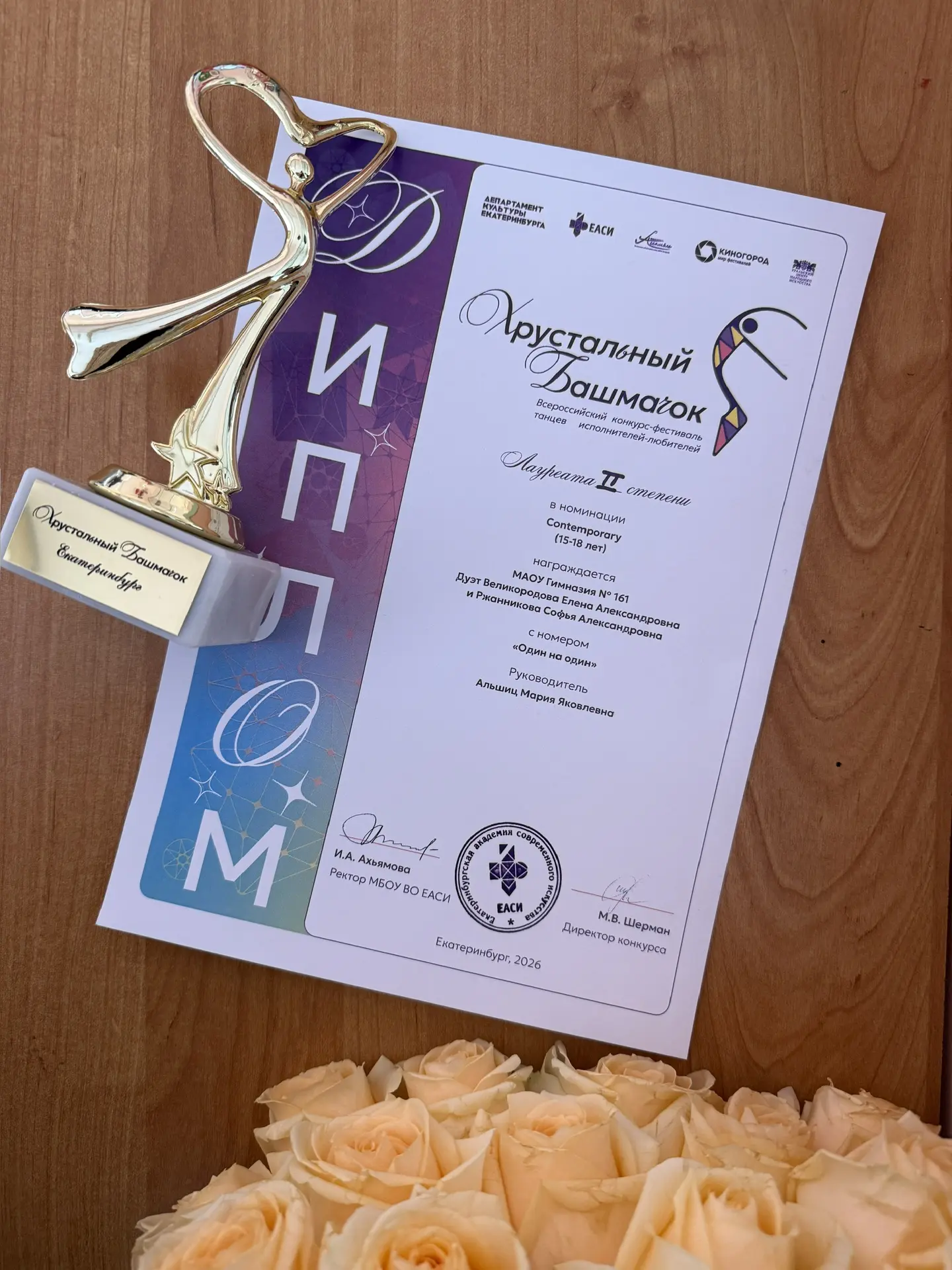 🌟Ученицы 10Б класса Великородова Елена и Ржанникова Софья достойно показали себя на Всероссийском ко