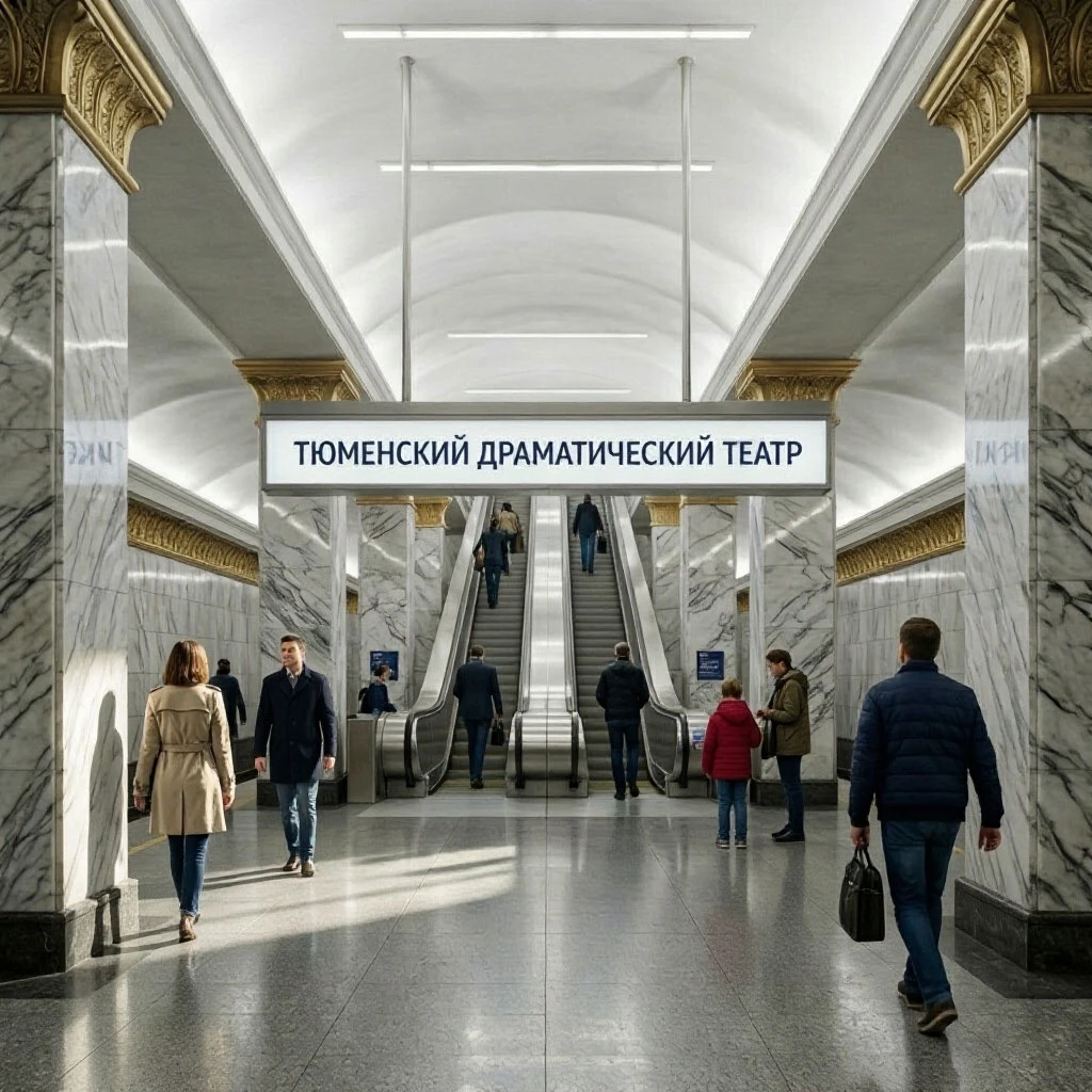 🚇 Тюменское метро