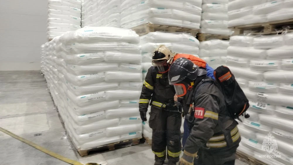 🚨В городе Узловая на предприятии легкой промышленности были проведены учения  Согласно легенде, прои
