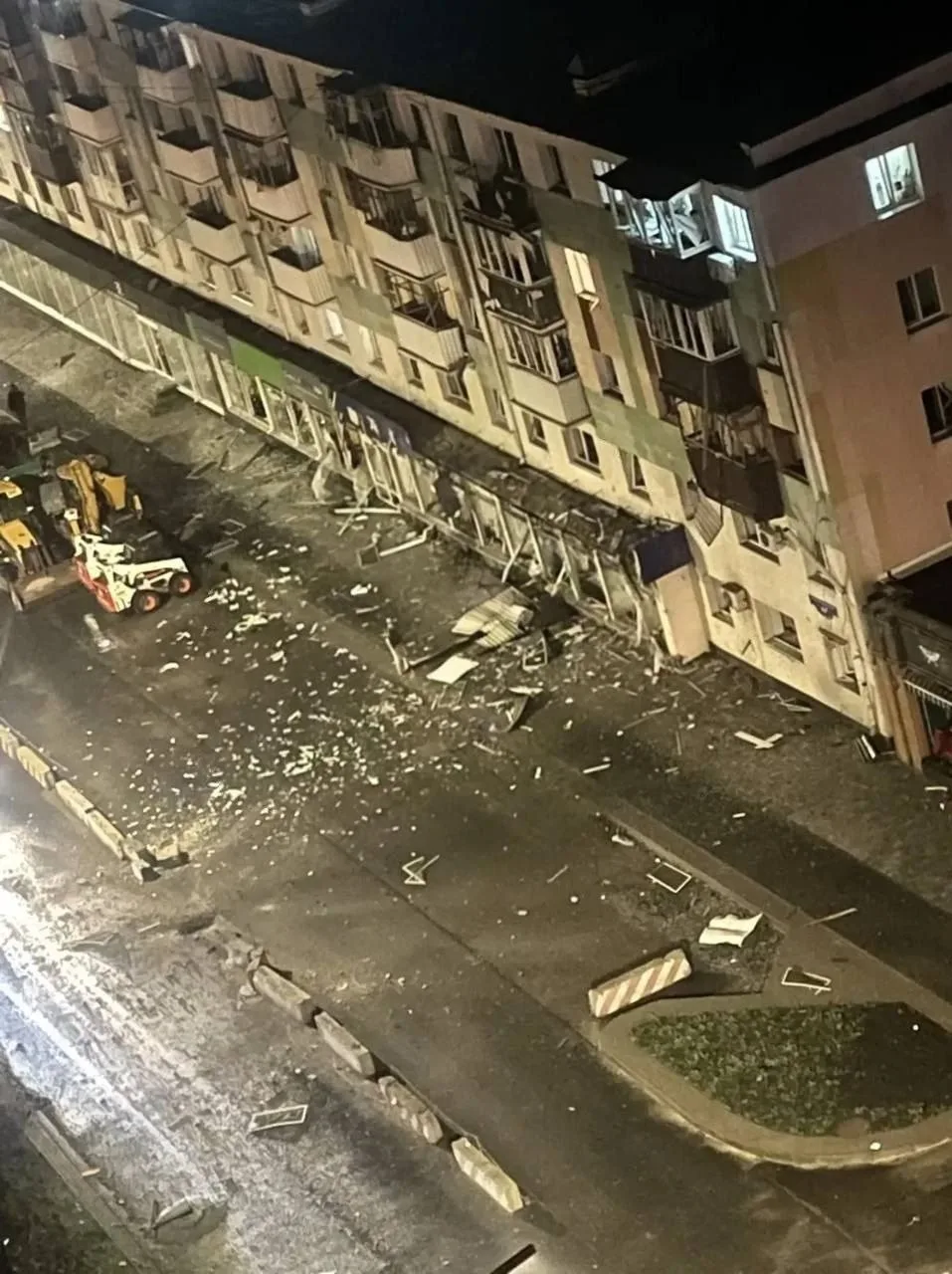 Массированный налёт БПЛА ночью пережил Белгород.
