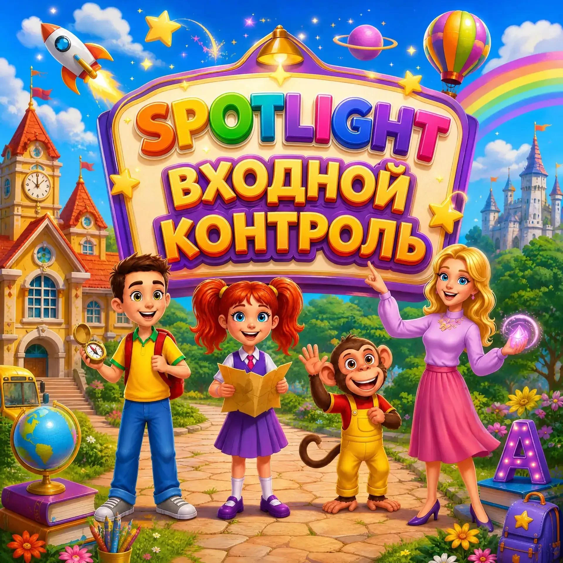 🎒 Hello, school! Spotlight 3,4,5,6,7,8,9,10,11 School Quests