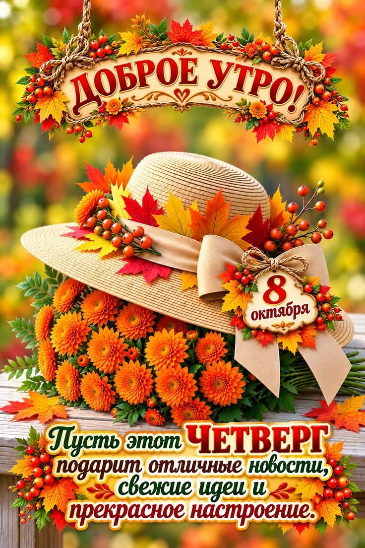 🌞🎉 Желаем бодрого утра и замечательного дня!