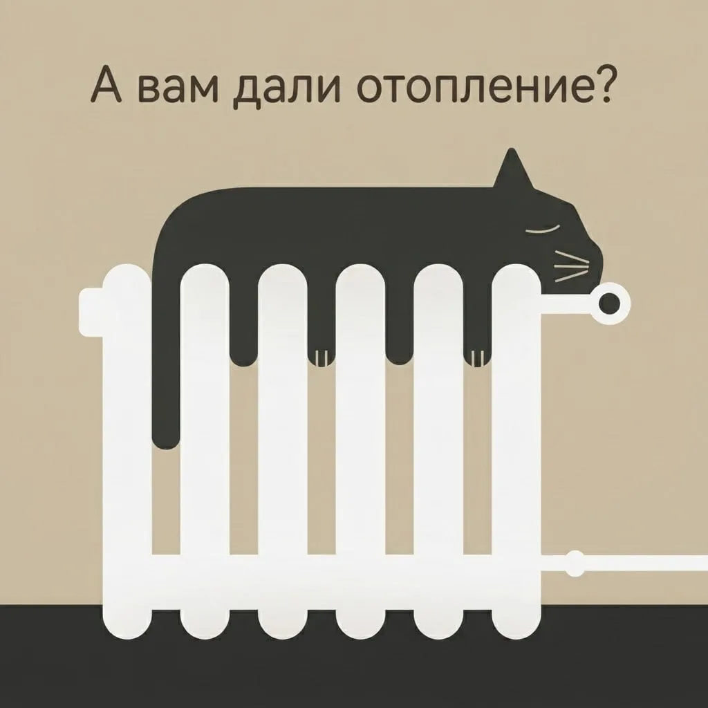 С сегодняшнего дня началась подача отопления. В некоторых квартирах уже потеплело. Дели...