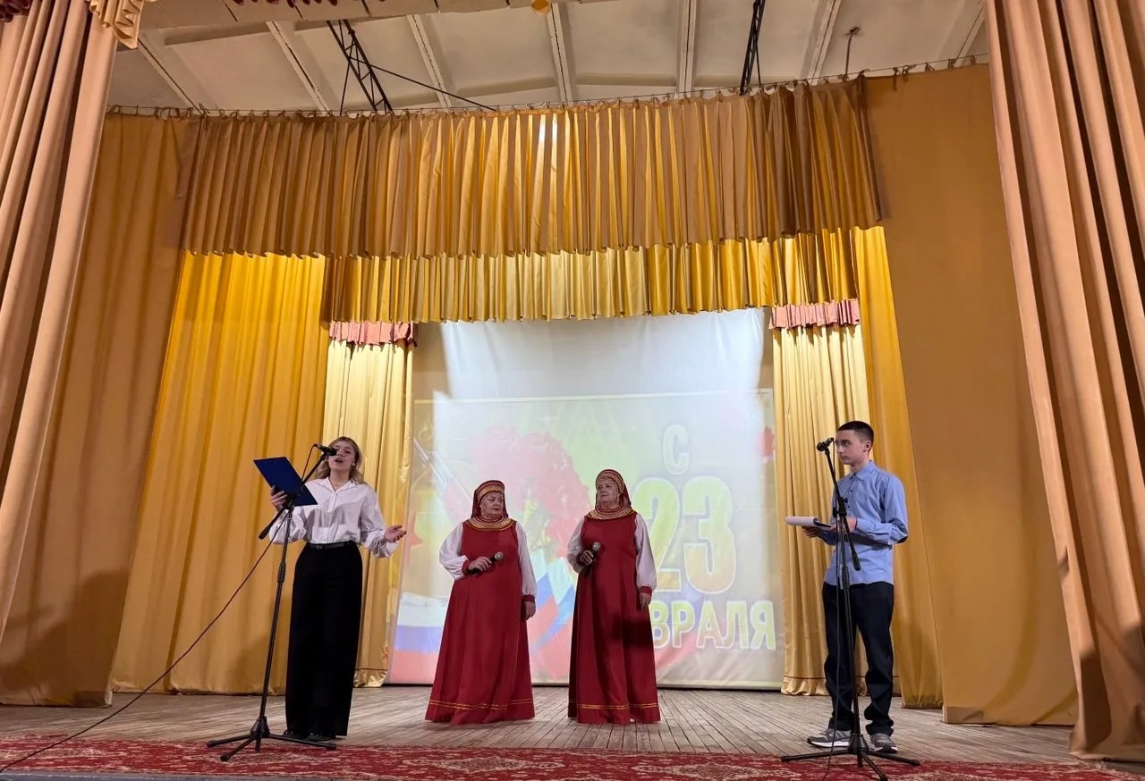 ⭐️20 февраля в Доме культуры прошел праздничный концерт, посвященный Дню защитника Отеч...