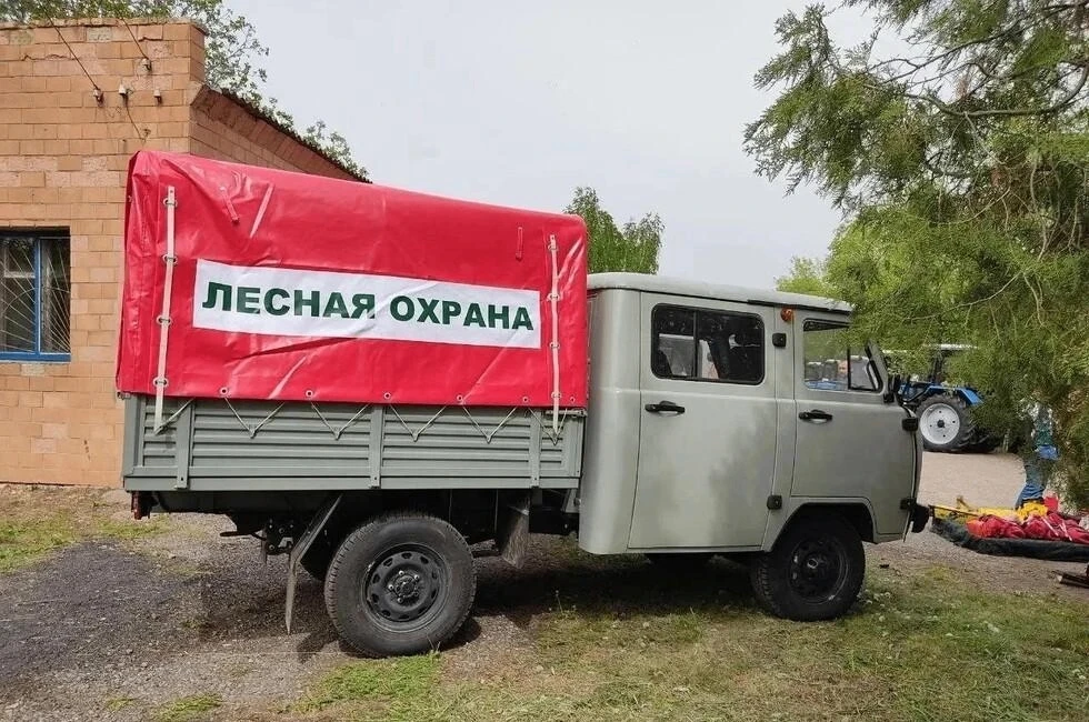 Донбасс и Новороссия получают технику для защиты леса