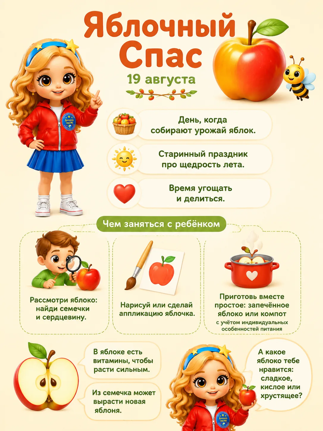 🎉 Яблочный Спас: праздник солнца, яблок и добрых традиций! 🍎