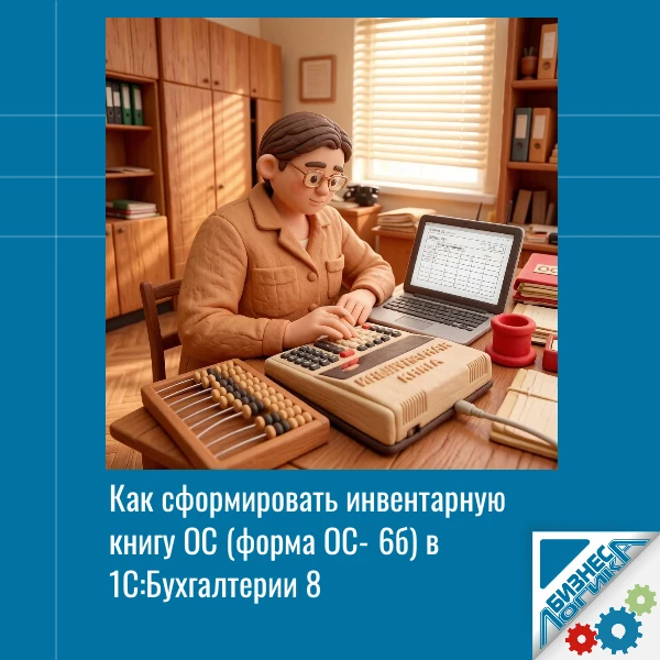 📘 Нужно сформировать инвентарную книгу ОС‑6б в 1С?

Всё проще, чем кажется:

✔ ОС и НМА → Инвентарн