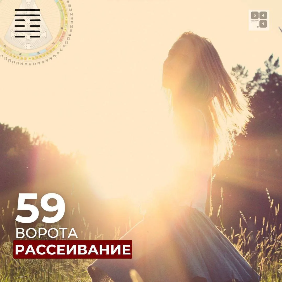 Гексаграмма 59 Рассеивание