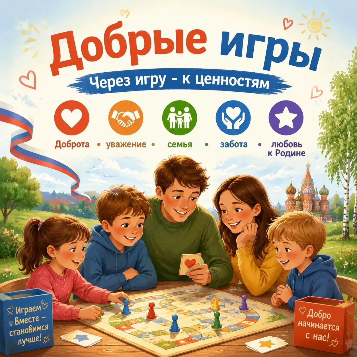 💛 Проект «Добрые игры»