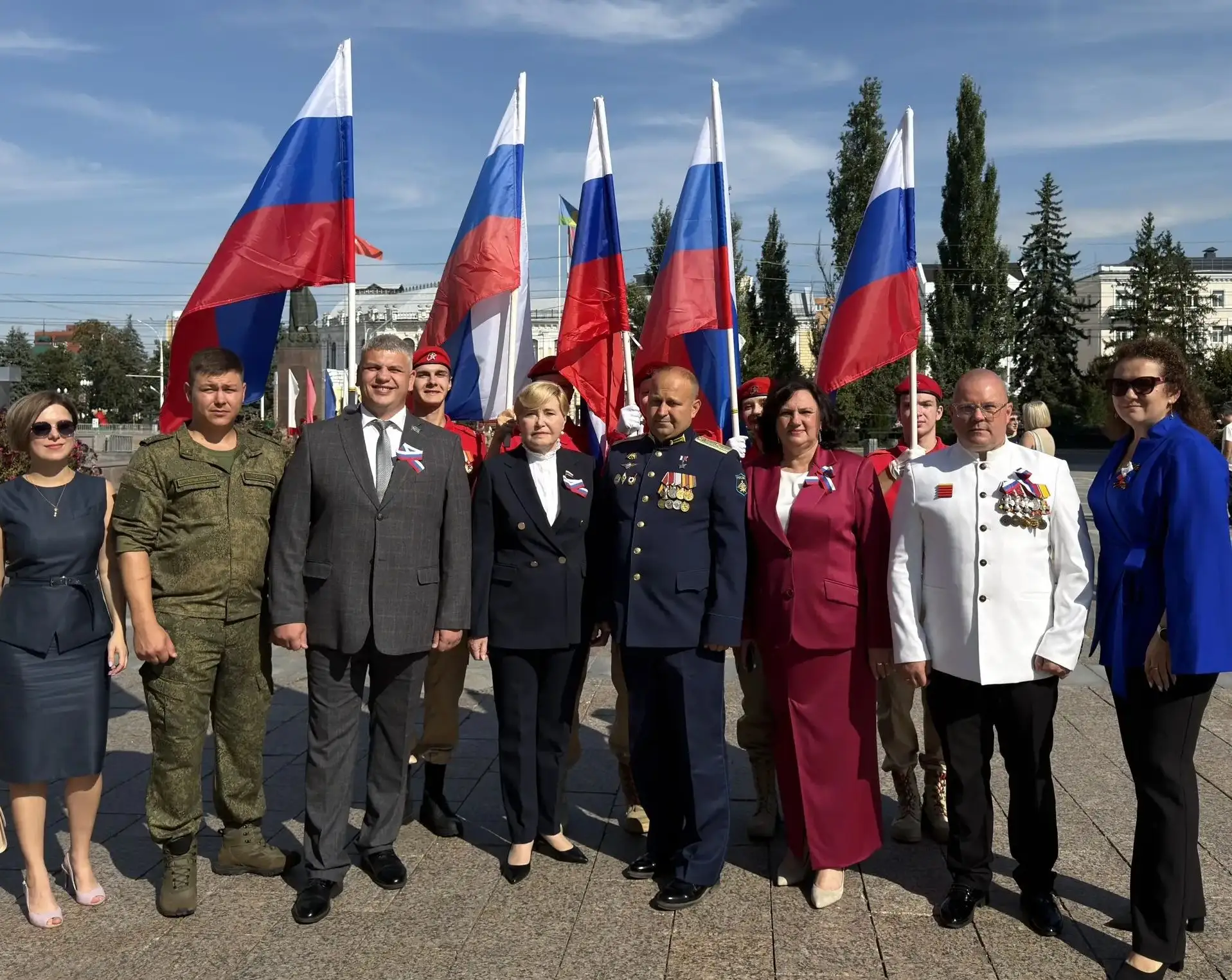 21 августа в Тамбове состоялась торжественная церемония, посвящённая Дню Государственно...