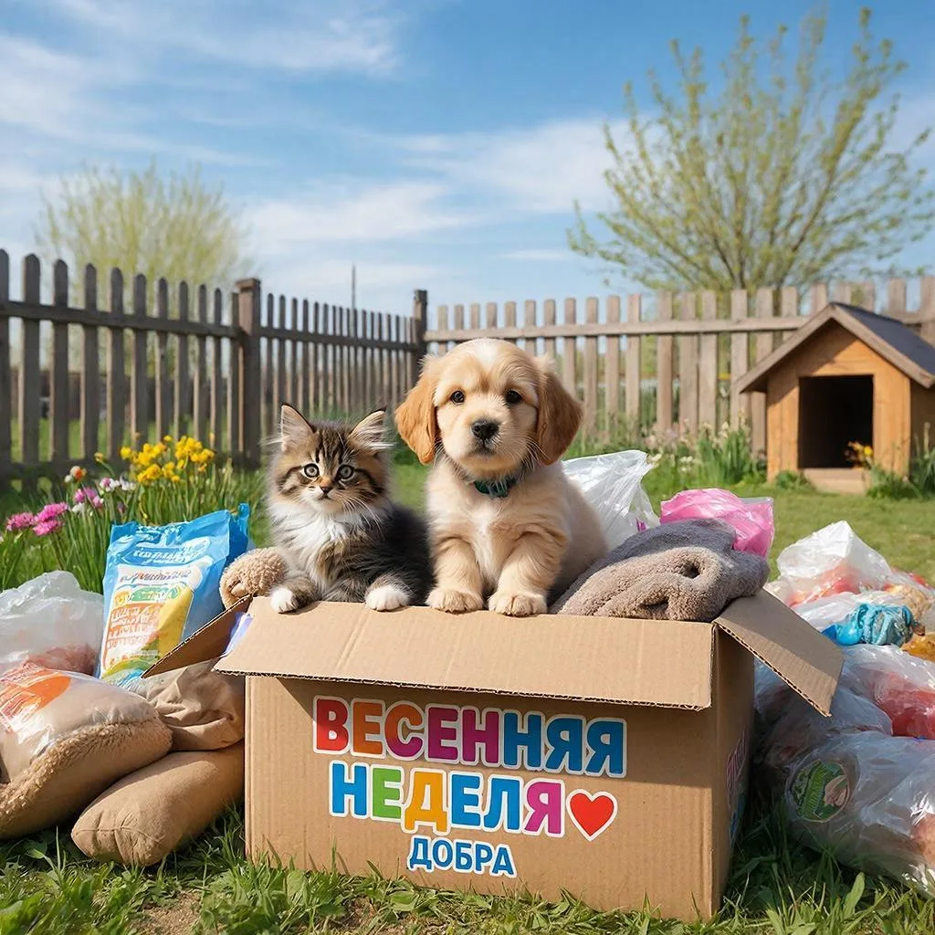 🐾 Стартовала весенняя неделя добра!