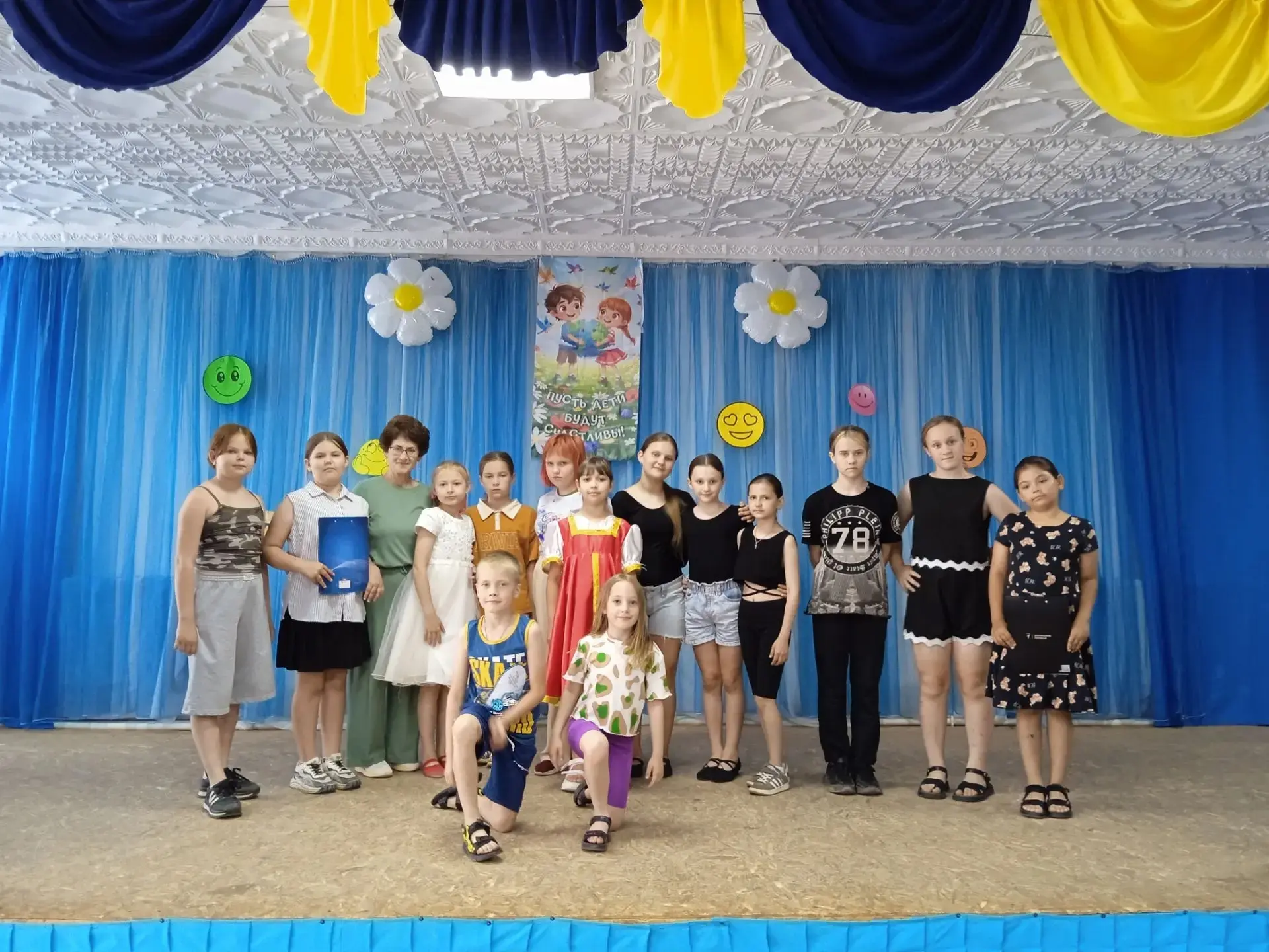 🎤 Сегодня в нашем пришкольном лагере "Олимп" бурлила атмосфера творчества на конкурсе "Алло, мы ище