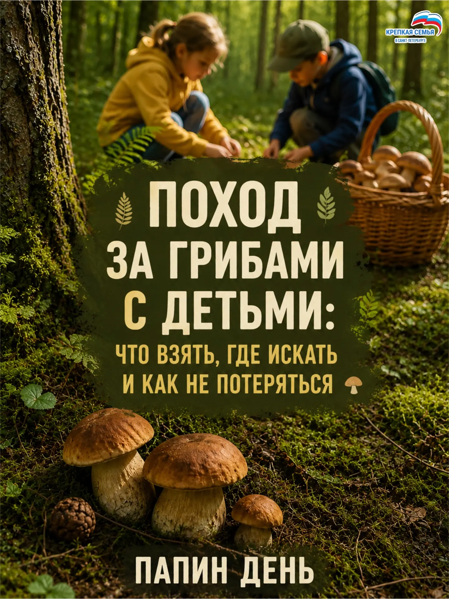 Совсем скоро стартует сезон грибов и лесных ягод, поэтому в рубрике «Папин день» с веду...