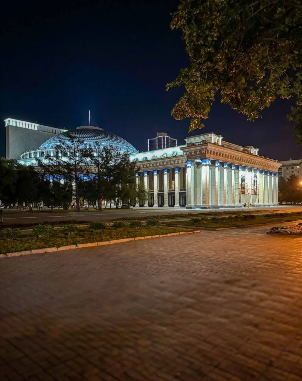 ✨ Спокойной ночи, Новосибирск!
