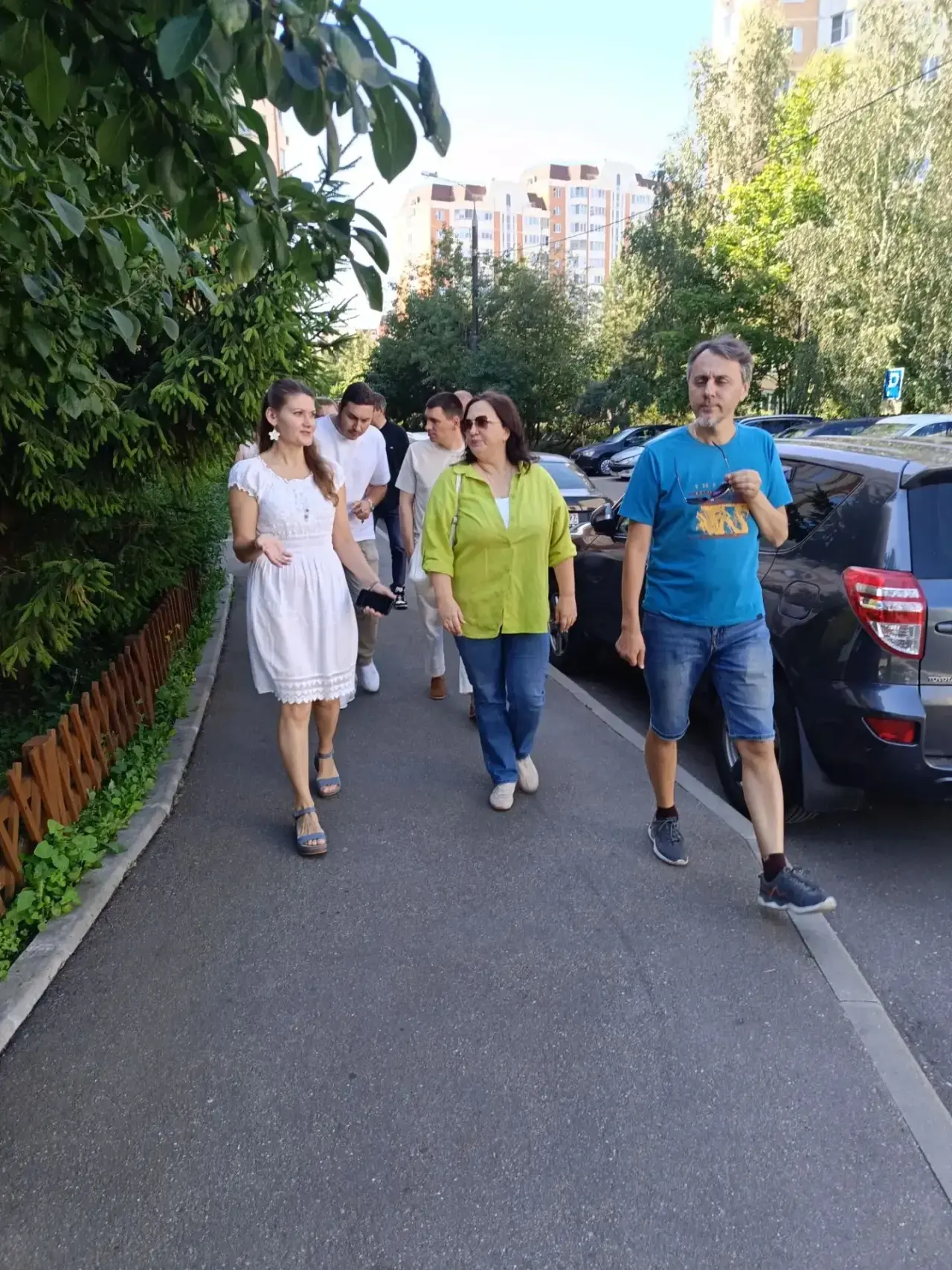 Сегодня провели еженедельный обход территории района 🏠