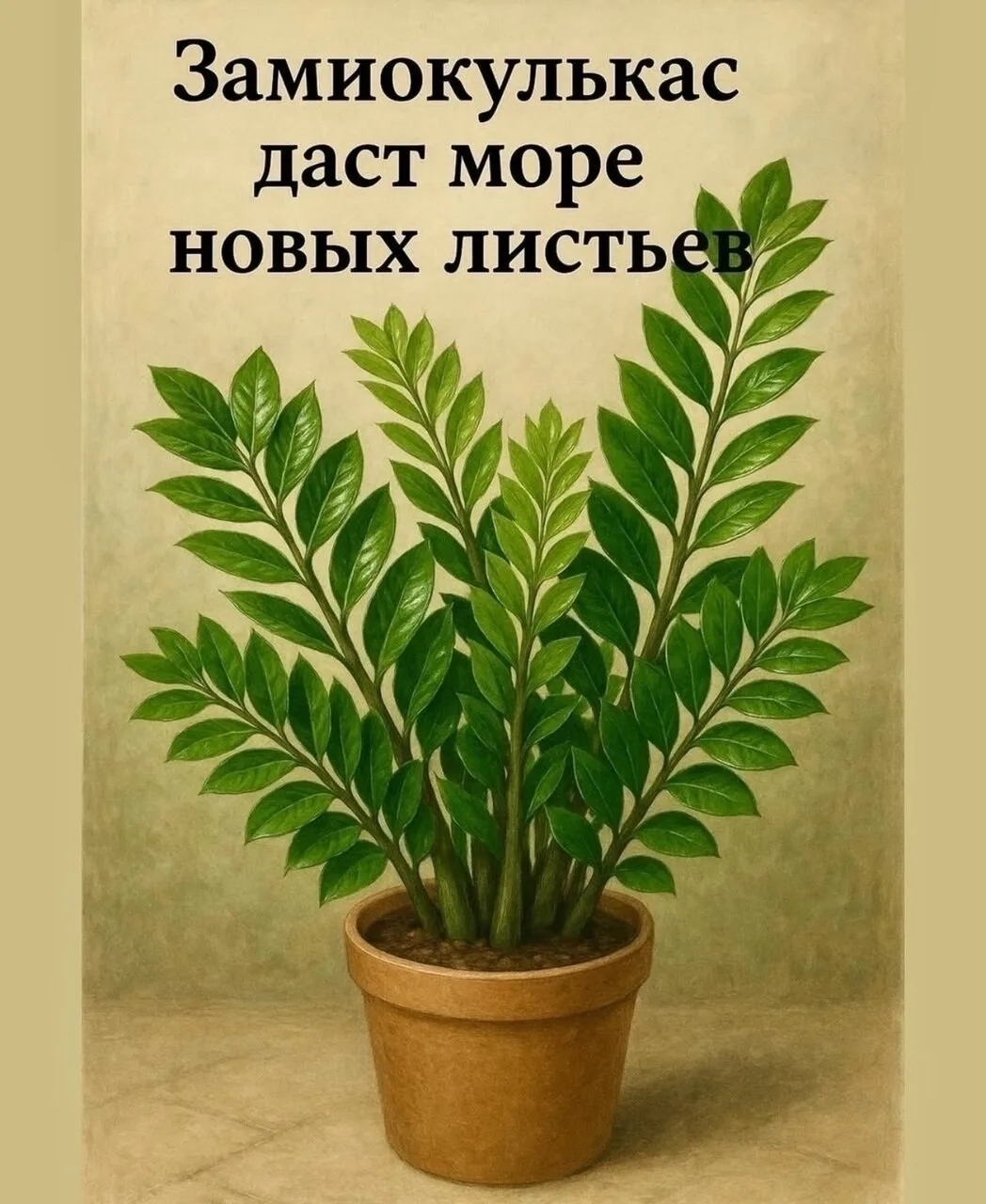Чтобы замиокулькас стал живее и зазеленел как никогда

Всего несколько простых шагов — и твой красав