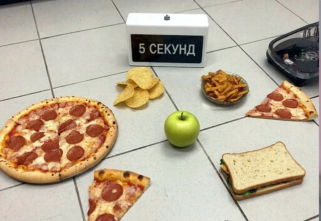 🔥 Правило 5 секунд: правда или миф? 🍞🥪