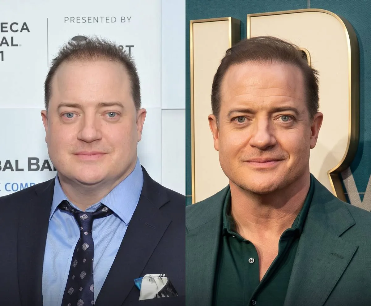 Как же похорошел Брендан Фрейзер. 57-летний актер посетил премьеру фильма «Давление».