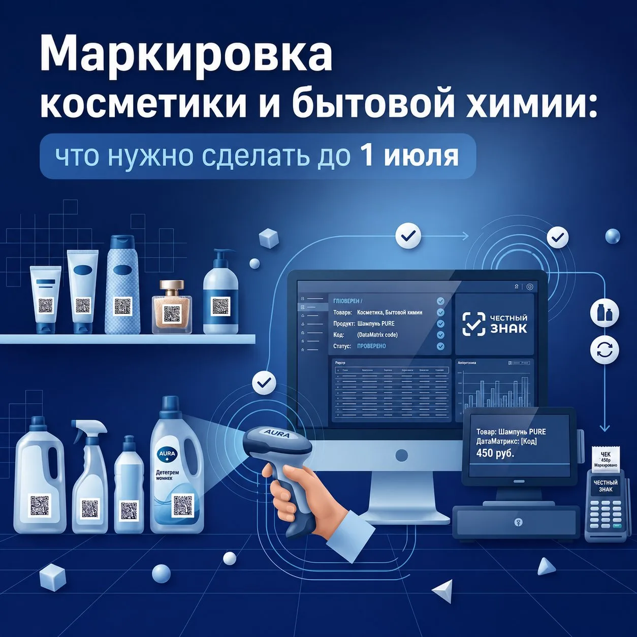⚠️ С 1 июля 2026 года меняются правила продажи маркированных товаров.