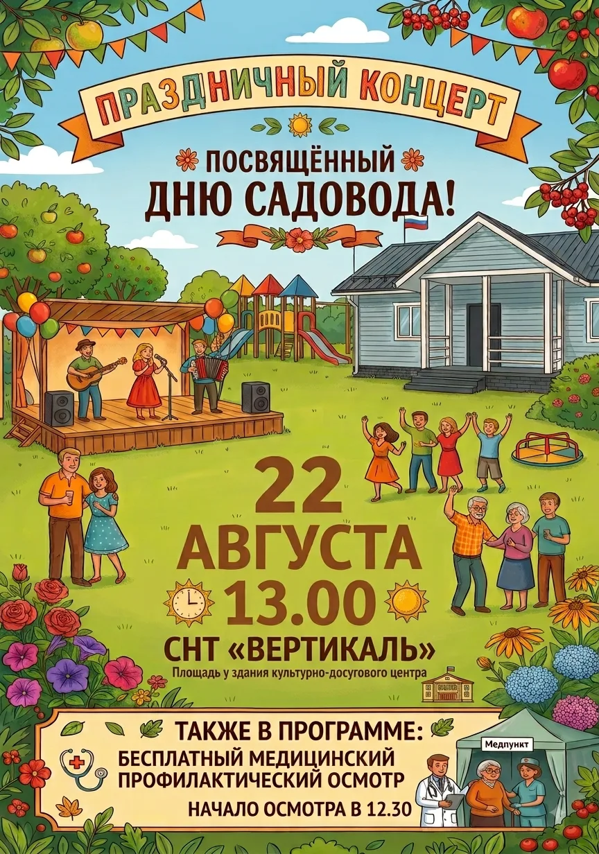 📢 Праздник для всех садоводов — День садовода! 🌿🎶