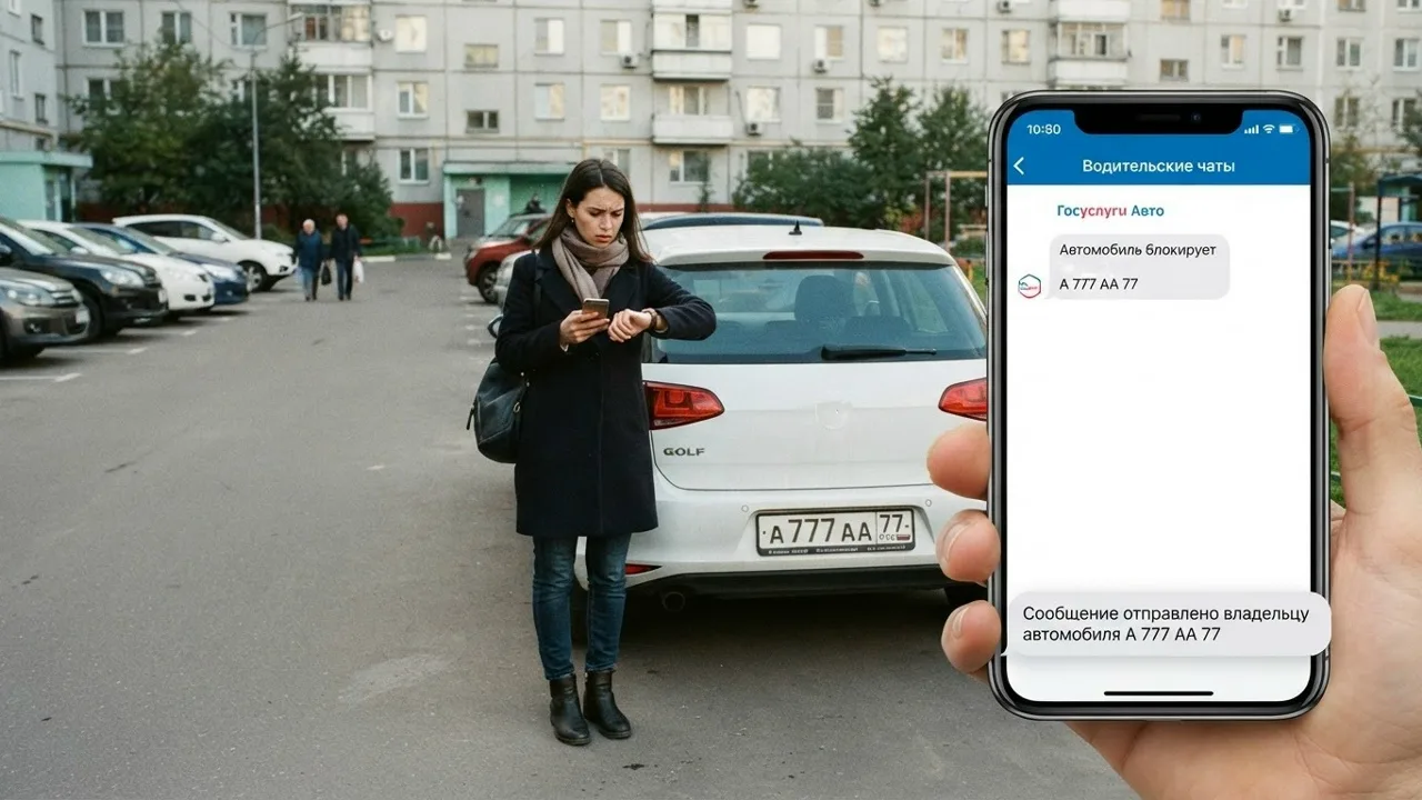 Заблокировали выезд? Не спешите паниковать! 🚗💨