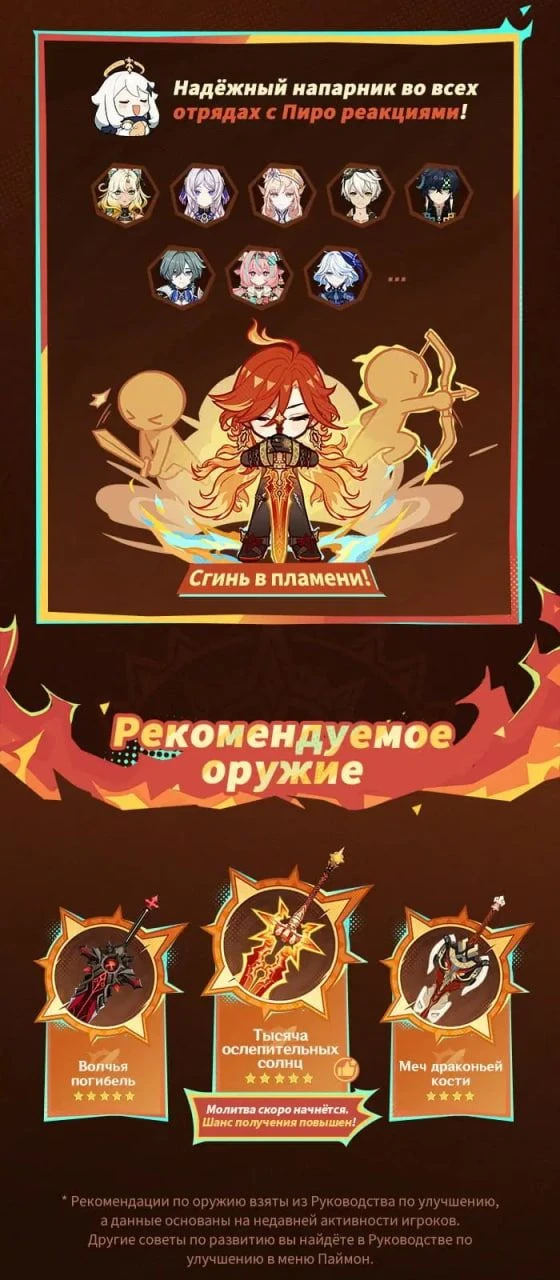 🔥Официально рекомендуемые персонажи в пати для Мавуики и оружие для неё