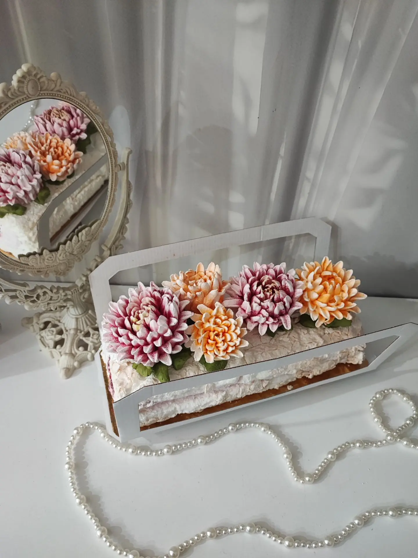 Меренговый рулет ❤
