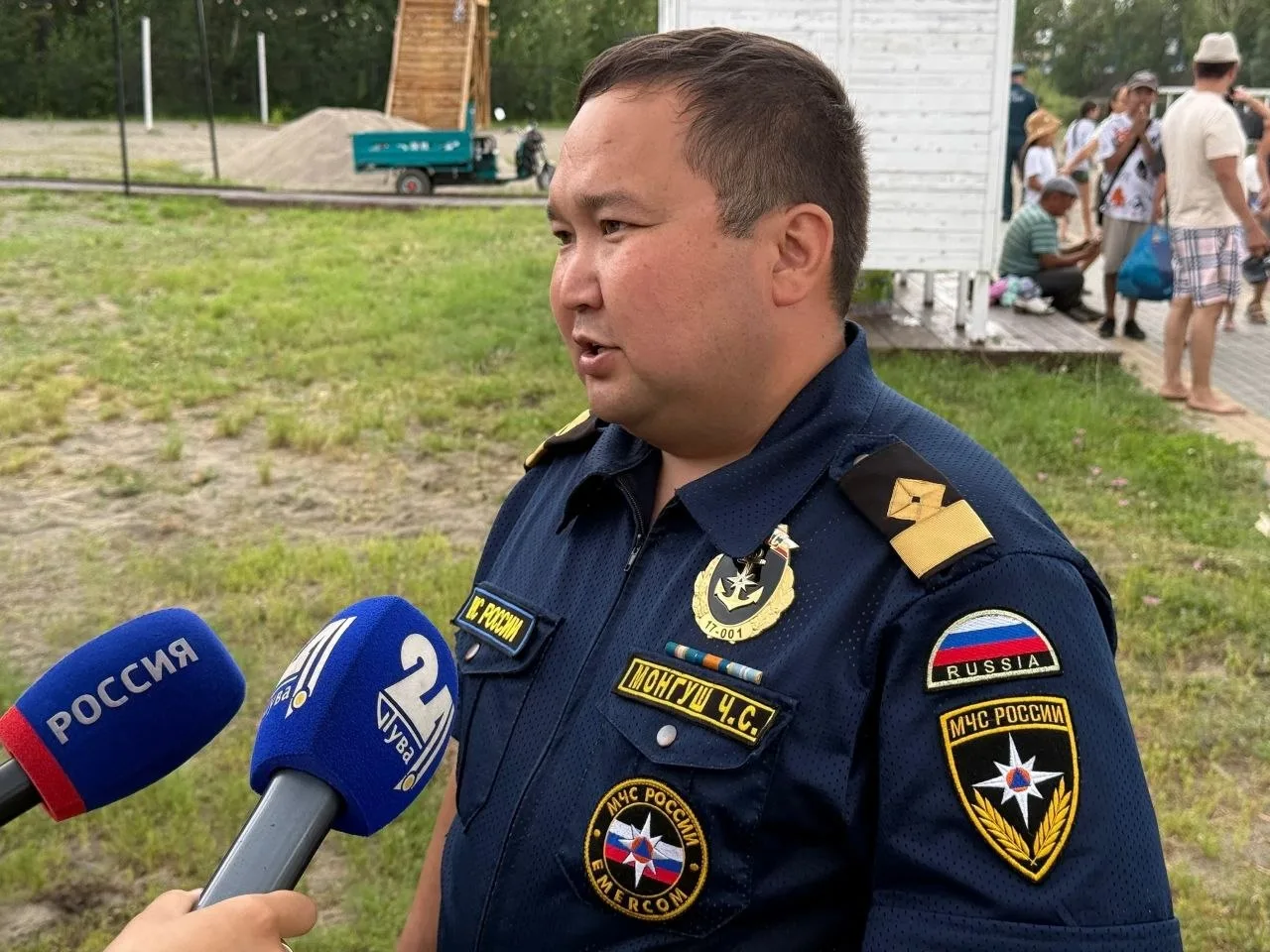 В Кызыле открылся городской пляж — вход бесплатный, работает с 10:00 до 19:00